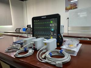 China 15&quot; Multi Parameter Modular Patient Monitor Anti ESU Anti Defibrillator wholesale