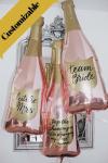 Foil Bottle Balloon Party Decorations , Rose Gold Engagement Party Decorations