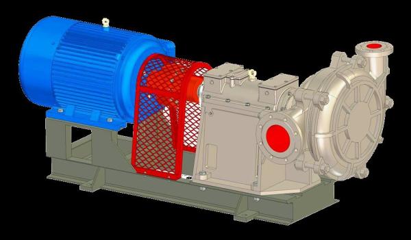 Abrasion Resistant Submersible Slurry Pump , 55kw Hydraulic Sludge Pump X65ZBYL