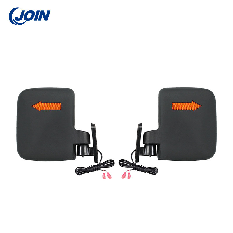 Rotatable Universal Side Mirror Golf Cart LED Rear View Mirror ODM
