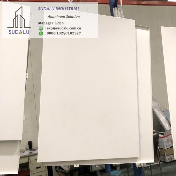 SUDALU Various Sizes Aluminum Solid Panel for Facade Cladding Exterior Decoration Metal Panel