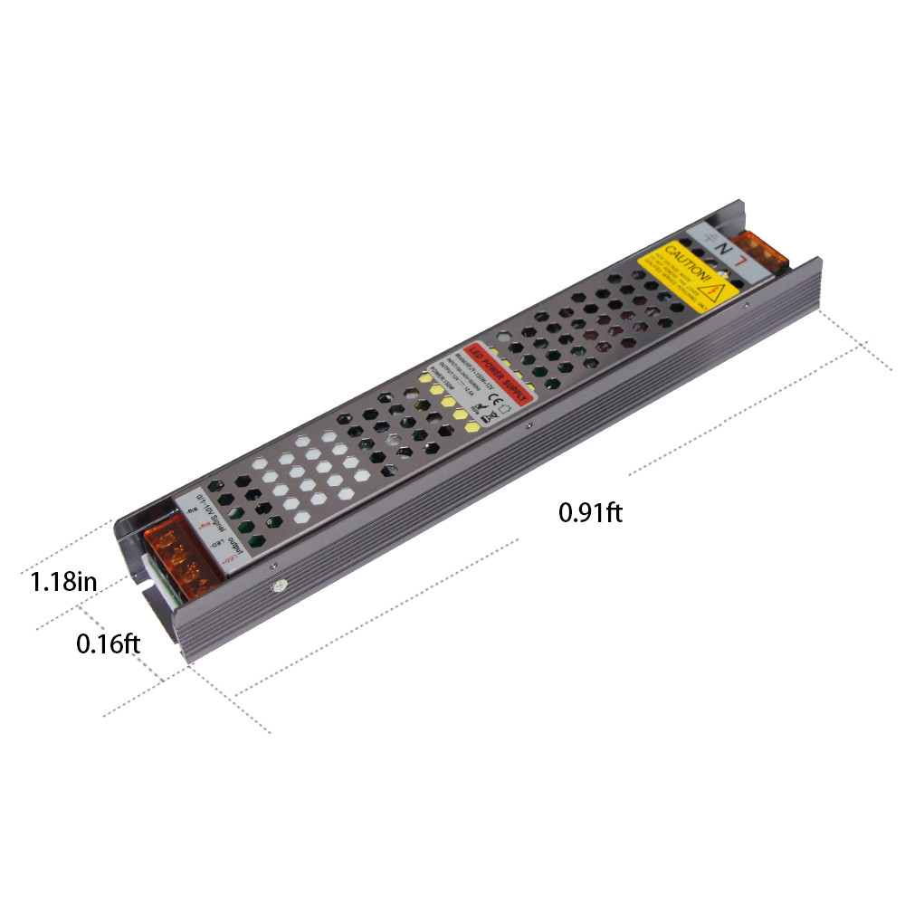 12v 150w dimmable power supply traic dimmable IP20 LED transformer Adapter for strip Light