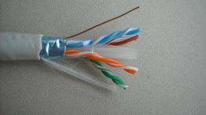 China ETL FTP Cat6 Lan Cable 4 Pairs ANATEL CCA 305m Aluminum Mylar wholesale