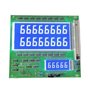 China Bernet Electronic LCD Blue Backlight Display Board For Gas Station Pumps For Sale wholesale