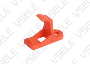 China PC Wire Junction Connector / Connector Carrier Orange Color 10*22.7*16.4mm wholesale