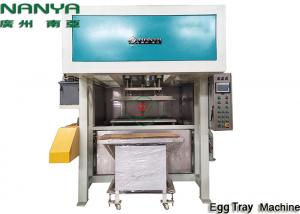 China Eco - Friendly Waste Paper Pulp Egg Carton Machine With Dryer / Egg Tray Forming Machine wholesale