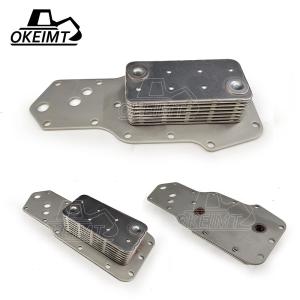 China OKEIMT High Quality 3921558 Excavator Engine Oil Cooler 6BT Cummins Oil Cooler Core wholesale