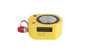 China 6~16mm Stroke Low Height Flat Hydraulic Cylinder 5~50Ton Capacity Single Acting Hydraulic Rams wholesale