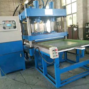 China Gym Rubber Floor Tiles Making Machine Plate Vulcanizing Press 5.5KW on sale