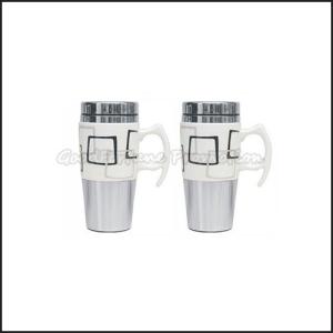 China Promotional ceramic car travel stainless steel coffee sports mug water drink cup bottle wholesale