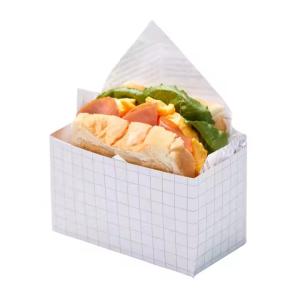 China Paper Type Paper Cardboard Packaging Eco-Friendly Multi-Food Boxes for Sandwiches Burgers Breakfast wholesale