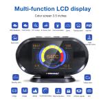 3.5inch Screen Konnwei Kw260 16pin OBD2 Gauge Heads Up Display For 12V Car