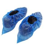 Anti Slip Plastic Disposable Shoe Covers , Non Woven Shoe Cover Waterproof