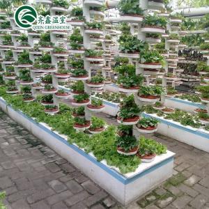 China PO Film Protected Indoor Hydroponic Growing Systems for Greenhouse wholesale