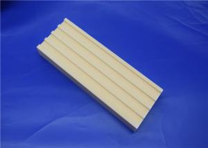 China Machinable Ceramic Block Ceramic Mill Lining Brick Liner with Tongues and Grooves wholesale