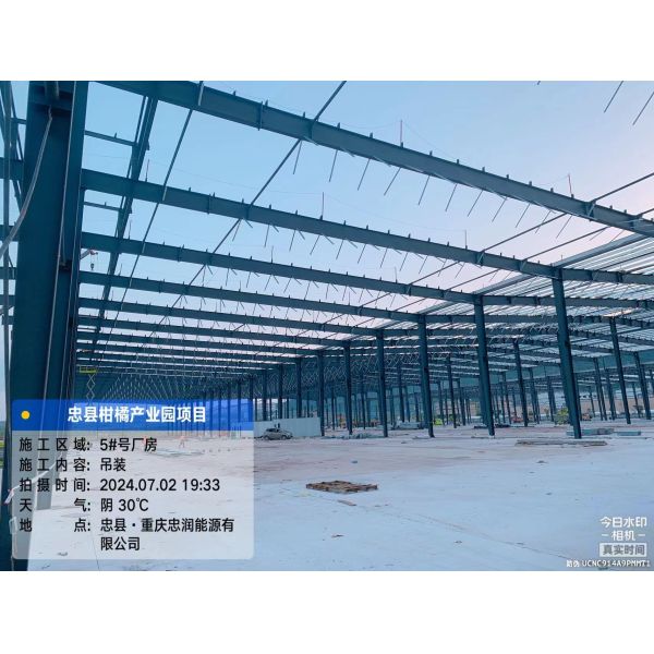 Robust Prefabricated Steel Structure Workshop Warehouse Building ODM