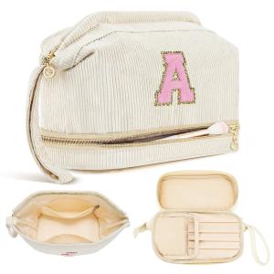 China Wash bag Double layer makeup brush bag 2-in-1 Large capacity storage bag wholesale