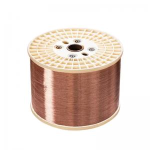 China 10%-15% CCA Customization Bare Copper Clad Aluminum Wire 0.12mm 0.14mm wholesale