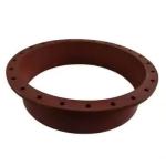 Bernet 16inch Large Diameter Iron Steel Red Flange for Manhole Cover of Tanker