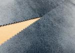 Faux Leather Sofa Cushion Material 100 Percent Polyester Knitting Black