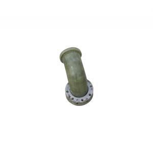 China High Conveying Capacity GRP Flanged Pipe Elbow Molded Green FRP Fittings on sale