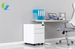 China Electronic Password Lock 3 Drawers Mobile Pedestal Cabinet Under Office Desk wholesale