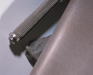 China 85% Porosity Metal Mesh Fiber Felt , Anti Corrosion Fecral Fiber Sintered Felt wholesale