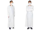 Water Repellent Plastic PE Coated Disposable Isolation Cover Gown