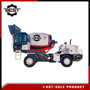 China Commercial Mobile Concrete Mixer Truck Mobile Cement Mixer Long Life Truck Mounted Concrete Mixer wholesale