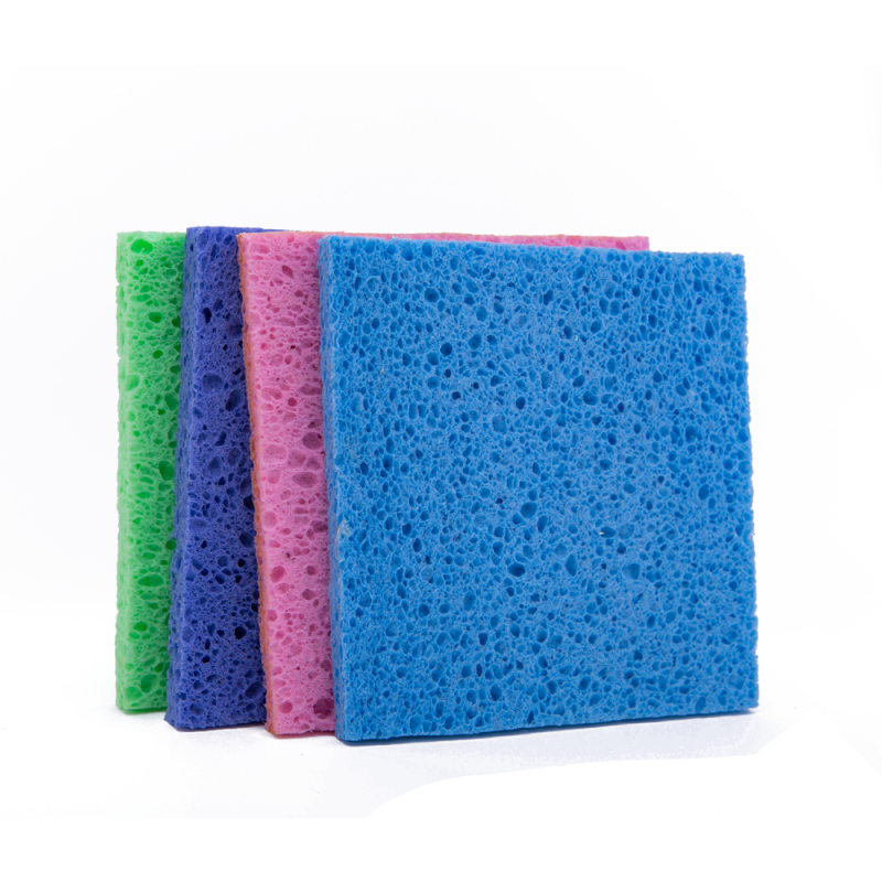 Biodegradable Sponge Cloth with High Absorbency and Quick Drying for Eco-Friendly Cleaning