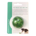 Flashing Light ABS EVA Cute Pet Toys Interactive Rolling Ball Hollow Sound