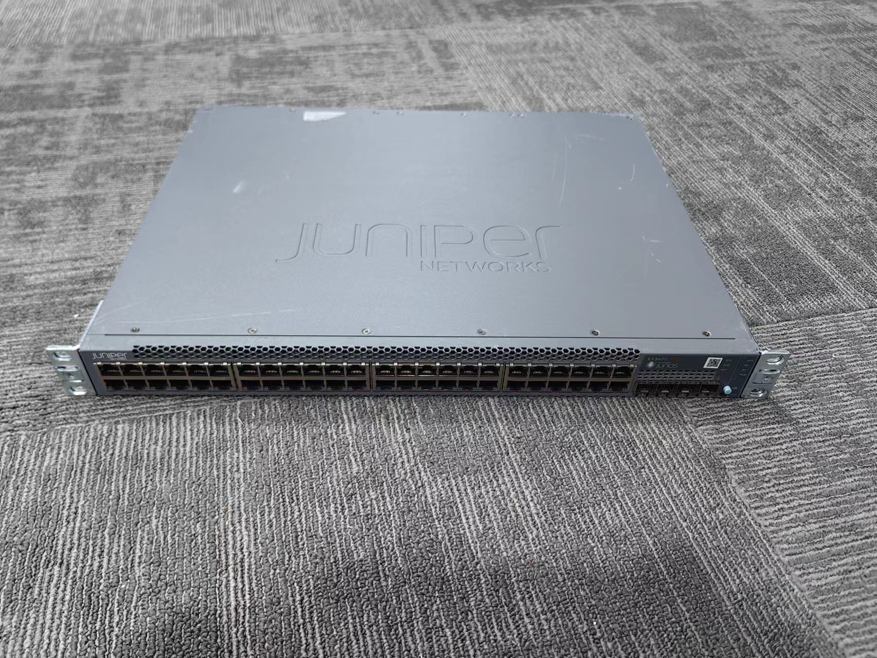 10/100/1000Mbps Juniper EX3400-48P Services Gateway Full-Duplex Half-Duplex
