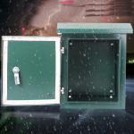 Stainless Steel Electrical Enclosure Cctv Power Supply Distribution Box Green