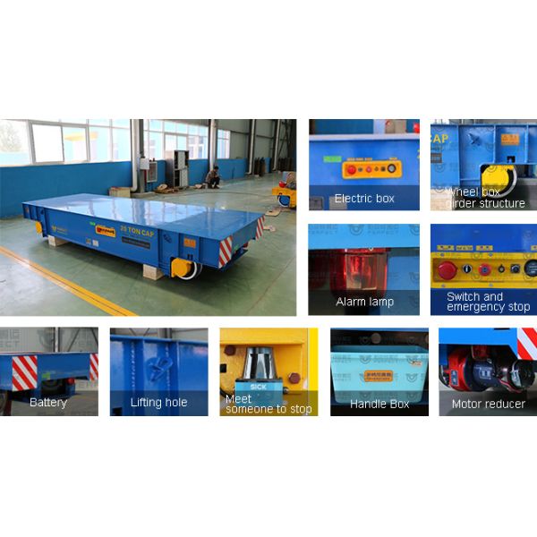 250 Ton Transportation Heavy Handling Material Transfer Carts