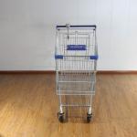 240L Convenience Store Galvanized European Market Supermarket Shopping Trolley