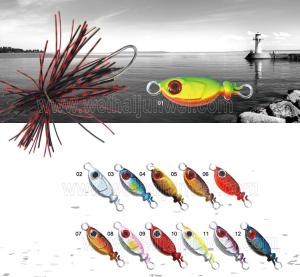 China New design best sale rubber jig bait 10g/14g wholesale