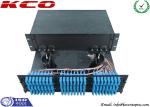 96 Port Odf Fiber Optic Patch Panel / 4U Rack Mount 19'' Fiber Management Patch