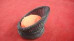 Wicker Pet Bed With Powder Coated Aluminum Frame , 510Lx490Wx305Hmm