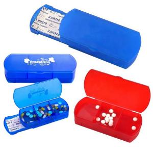 China Personal Prescription Pill Dispenser Box For Multiple Pills Pharmacy Plastic Band Aid Bandage Kit on sale