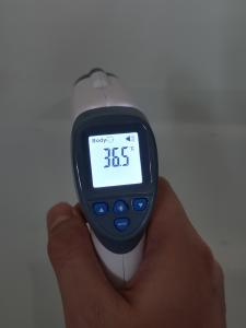 China Adjustable Contactless Forehead Lcd Infrared Thermometer wholesale