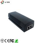 56VDC 35W PoE Injector Adapter 10 100 1000M Fully IEEE802.3af At Compliant
