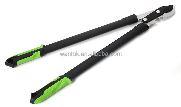 Anti-Slip Grip Garden Tools Pruning Shear Fixed Steel Handle and PowerGear Lopper Bypass