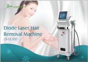 China Triple wavelength diode laser hair removal machine with painless and permanently foe all skin color wholesale