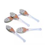 7ml 12ml 15ml Honey Plastic Spoon Food Grade Foil Sealing Clear Black
