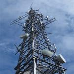 Hot Dip Galvanized 3 /4 Leg Lattice Telecom Tower Tubular Telecommunication