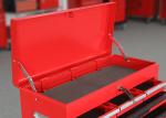 2 Doors Metal Professional Movable Tool Cabinets Combo 24 Inch With 6 Drawers