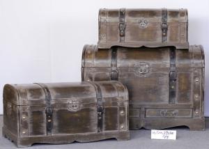 China multifunction L76.5 Reclaimed Wood Storage Chest wholesale
