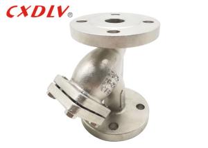 China GB PN16 Oil Water Y Style Filter Valve High Temperature Remove Impurities wholesale