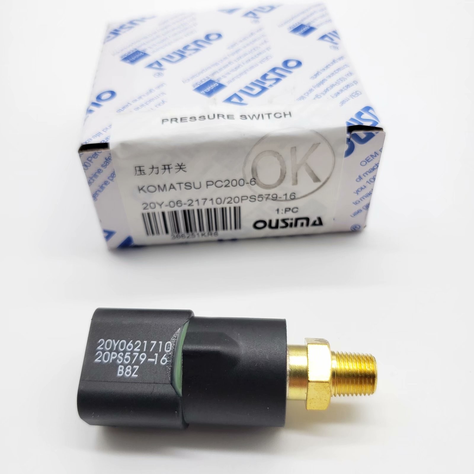 OUSIMA Eletric Excavator 20Y-06-21710 20PS579-16 Pressure Sensor