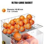 5kg Automatic Orange Juicer Machine / Electric Citrus Juicers For Bar 350 × 420